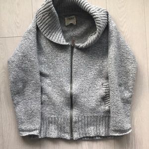TNA Aritzia grey wool sweater